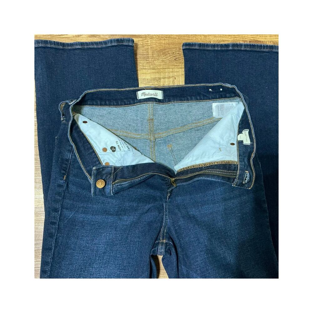 Madewell Women's Skinny Flare Demi Boot jeans Size 30 Petite - Picture 7 of 12